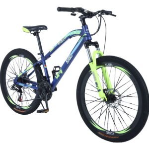 Kugel Rainier 26-Inch Mountain Bike - Durable Steel Frame, Shimano Components, Front and Rear Disc Brakes